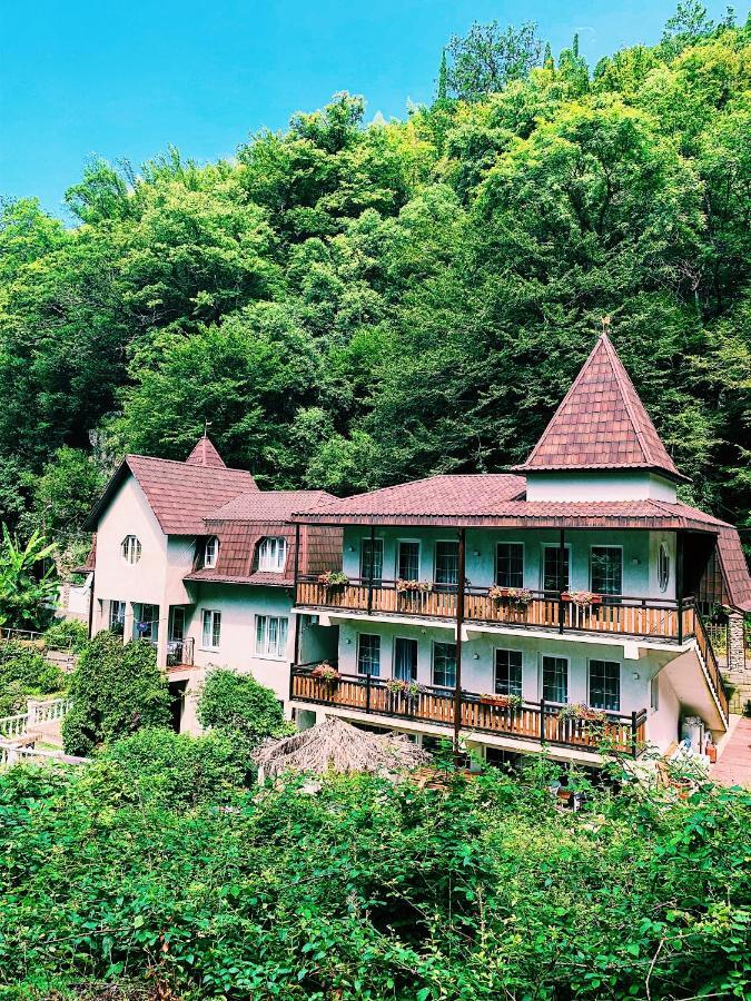Guest House Chalet Agave Gagra Bagian luar foto